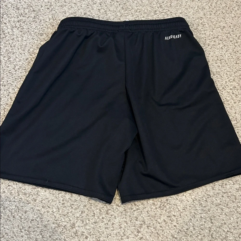 Adidas Black Soccer Shorts, Small - Picture 6 of 8